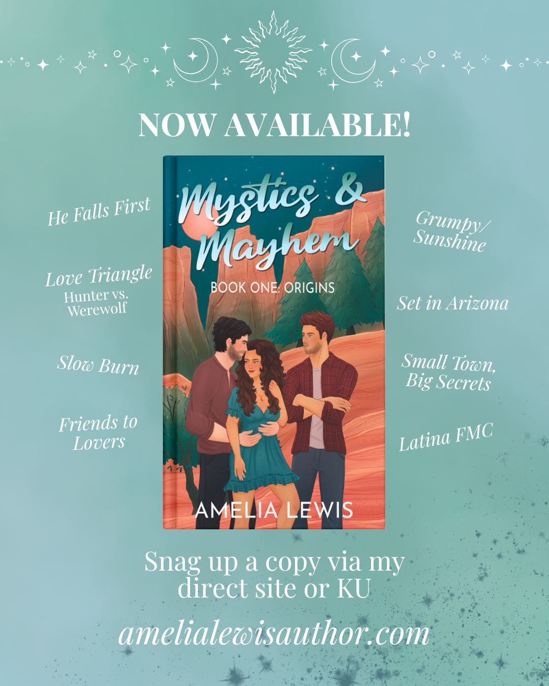 Special Edition Mystics & Mayhem Book One: Origins by Amelia Lewis
